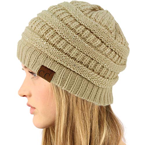 Image of Hatsandscarf CC Exclusives Solid Color Beanie Tail Hat for Adult (MB-20A)