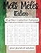 Produktbild Mots Mêlés langue Italien | Apprendre des mots italiens en s'amusant | 40 grilles pour jeunes et adultes | Solutions et Traductions | Grandes lettres