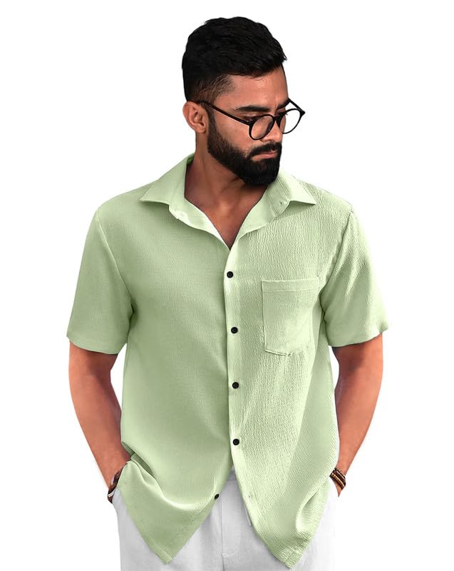 Image of Tee Projekt Textured Shirts for Men || Casual Shirt for Men || Comfortable and Stylish for Every Wardrobe