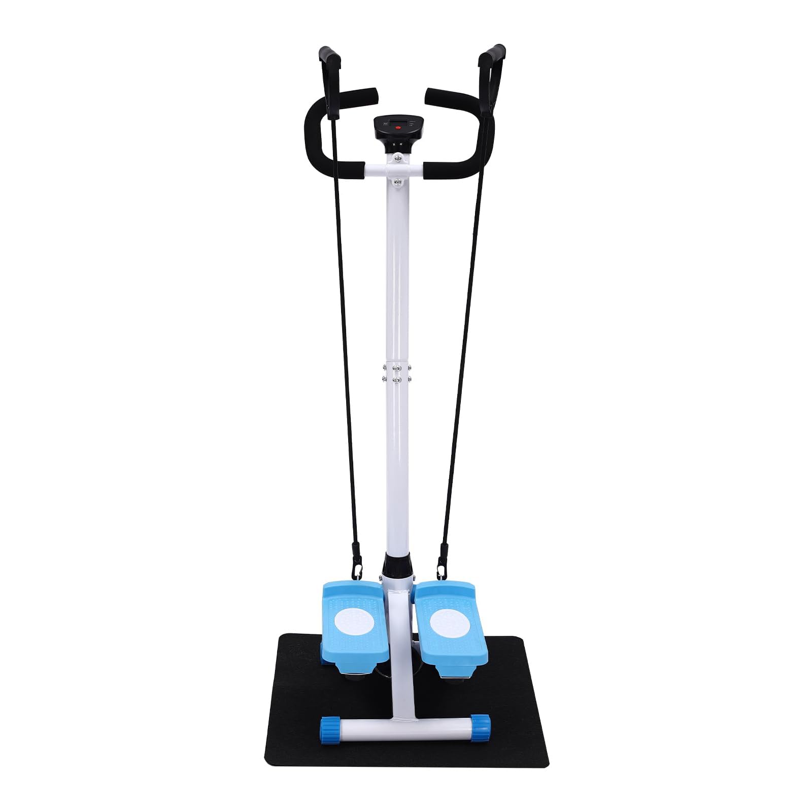 Stepper Fitness Casa Step Palestra Attrezzi Palestra Casa Glutei E Gambe Stepper con Manubrio Regolabile, Ed Elastici