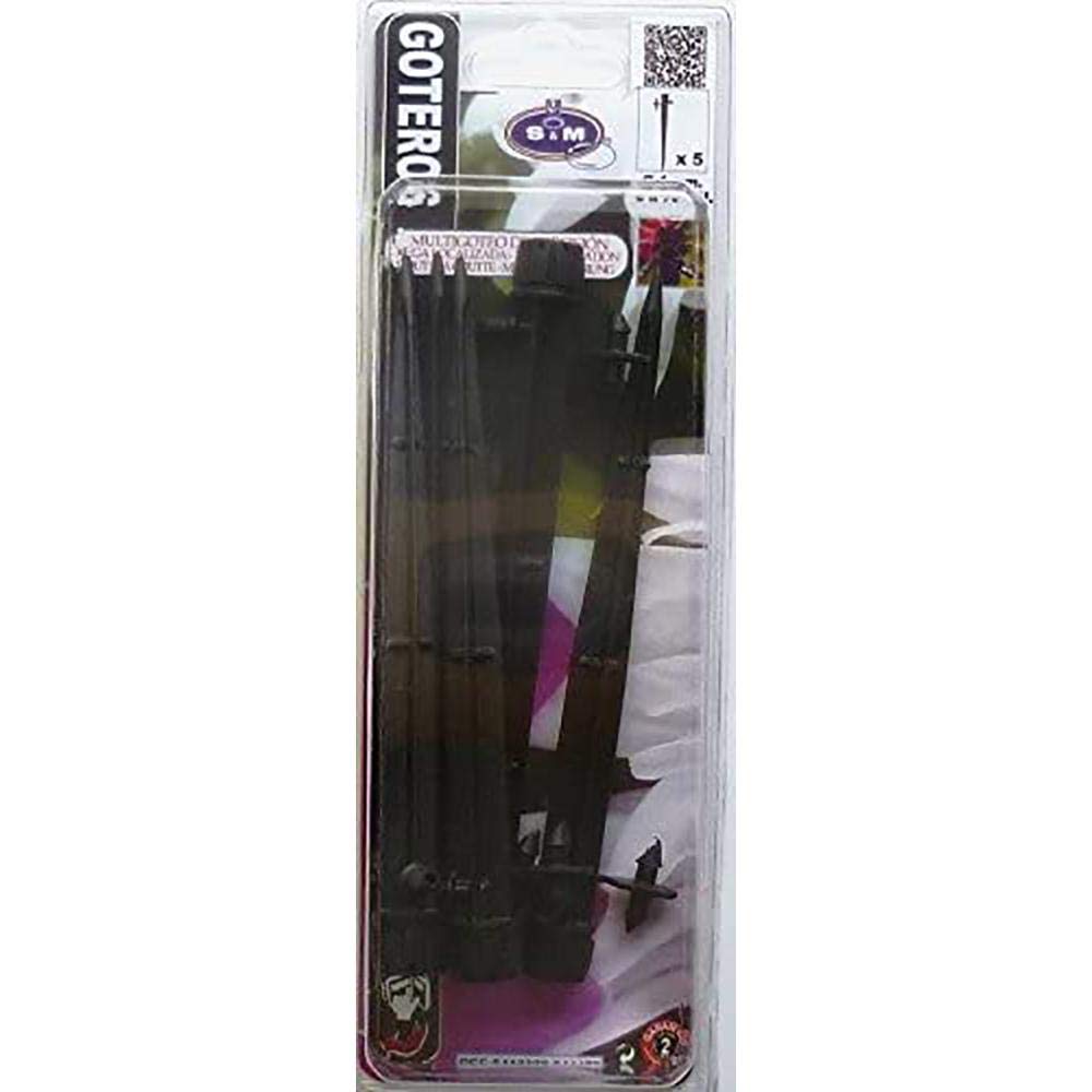 S&M 544477 Gotero Regulable 360º C/​Estaca de 0-​70 L/​H- Blíster 5 unidades