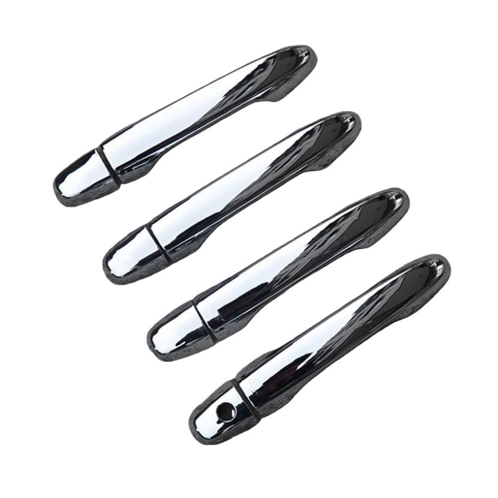 Hiiaw B Car Door Handle Cover Trim For Cr-V For Crv For Civic 2012-2016 Abs Chrome Exterior Door Handle Covers Trim Car Accessories Styling 8Pcs(B)