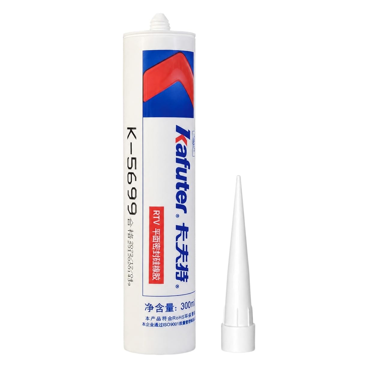 VIDOO Kafuter K-5699 Adhésif Joint Liquide Carter d'Huile, Colle Mastic de Fixation pour Machine Lourde, Cartouche 300ml
