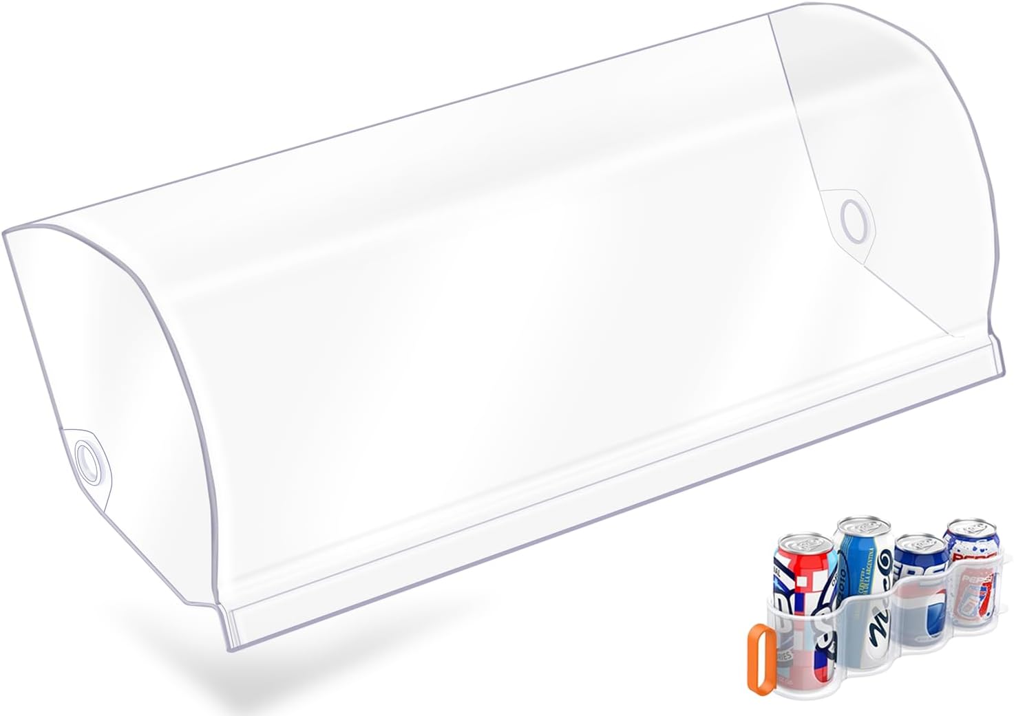 Upgraded WP2256101 Refrigerator Dairy Door Bin Cover Compatible with Whirlpool Refrigerator Door Shelf Dairy Door 2256101 WRS315SDHM08, WRS315SDHM00, WRS325SDHZ04 Amana Maytag Kenmore Fridge Door Bin