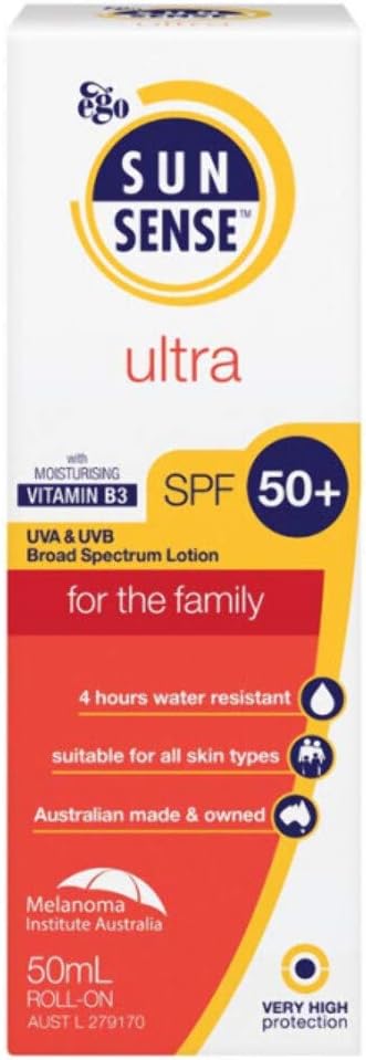 Ego Sunsense Ultra SPF 50+ Roll-On 50mL