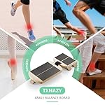 Ankle Balance Board Foot Strengthener with Adjustable Shape Balance Rods for Enhancing Ankle Strength, Posture Correction, and Stability Training - Image 4