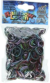 Rainbow Loom Dual Layer Spiral Galaxy Bands