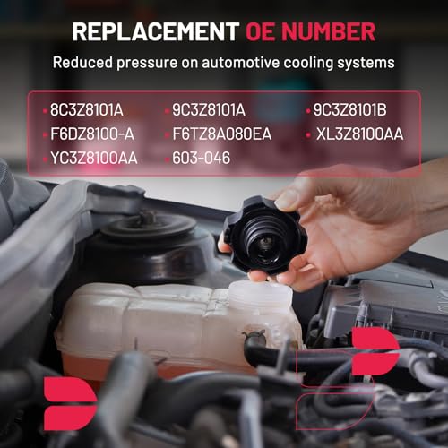 Image of BDFHYK Engine Coolant Expansion Reservoir Overflow Tank Compatible with Ford 1997 F-250 HD,1995-1997 F-350,1995-1997 F-Super Duty,1995-1996 F-250 7.3L V8 Replace 8C3Z8101A F6DZ8100-A 603-046