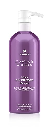 Alterna Caviar Champú anticedad de color infinito, vibrante y duradero para cabello teñido, 33.8 onzas