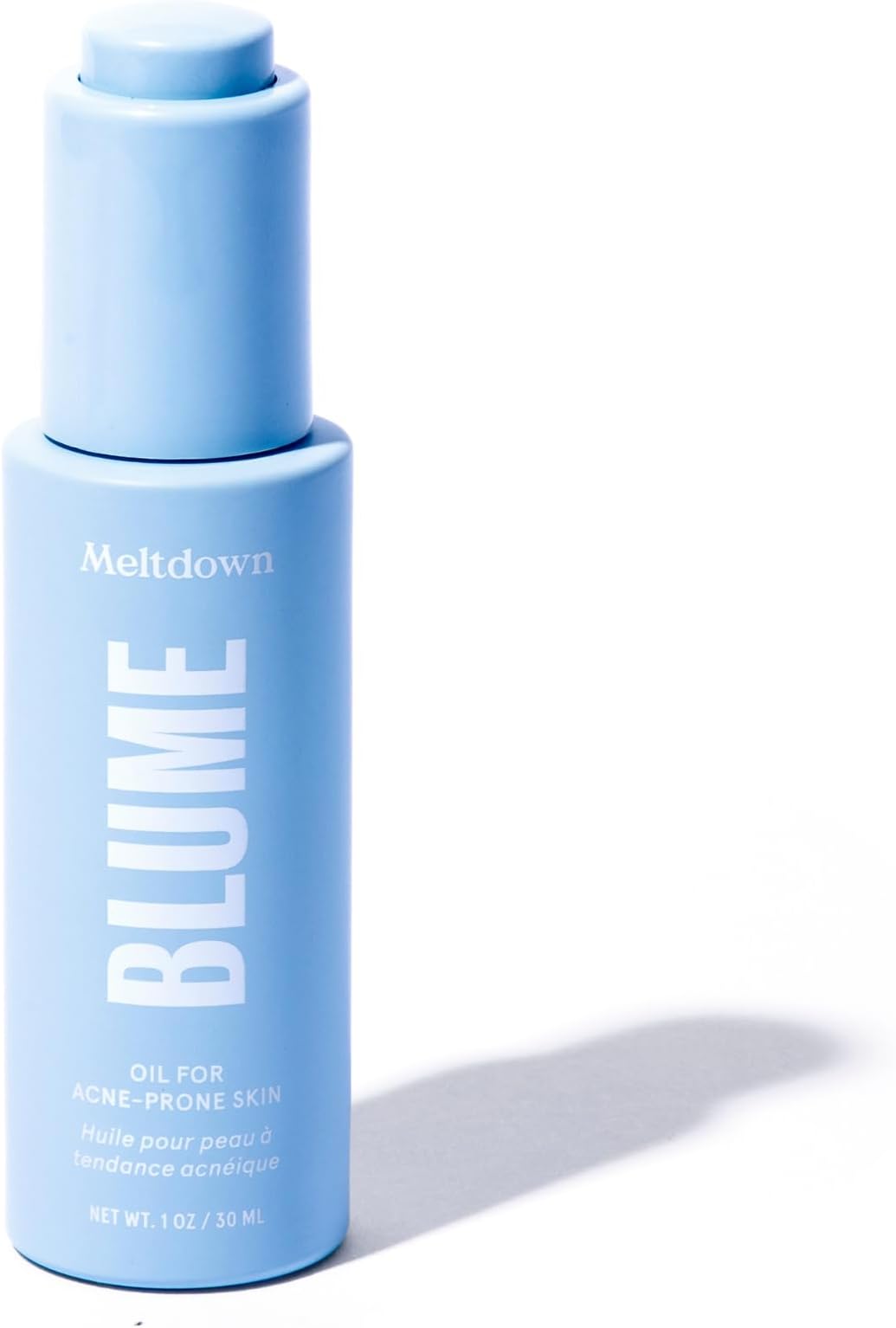 - Blume Meltdown - Blue Tansy Face Oil - Acne Treatment + Pore Minimizer - Skin-Smoothing Face Serum with Black Cumin Seed & Rosehip Oil - Helps Calm Redness and Improve Texture (1 Fl oz)