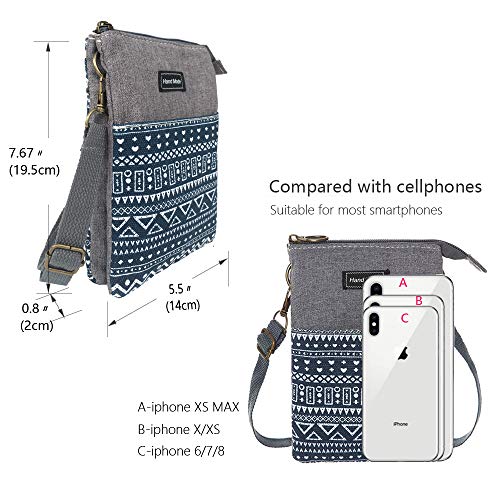 Image of Roomy Cell Phone Purse Wallet Small Crossbody Bags For Women teen girlsl