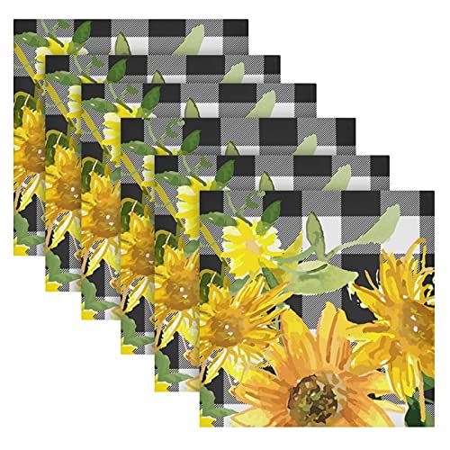 Servilletas de Tela Cuadradas 50.5x50.5 cm Pack x6 miniatura 5