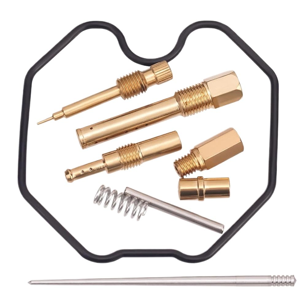Kit de reparación de toberas para reconstrucción de carburador de motocicleta compatible con XR250R 1996–2004 XR250 R XR 250 16013-KN4-A10 16013KN4A10
