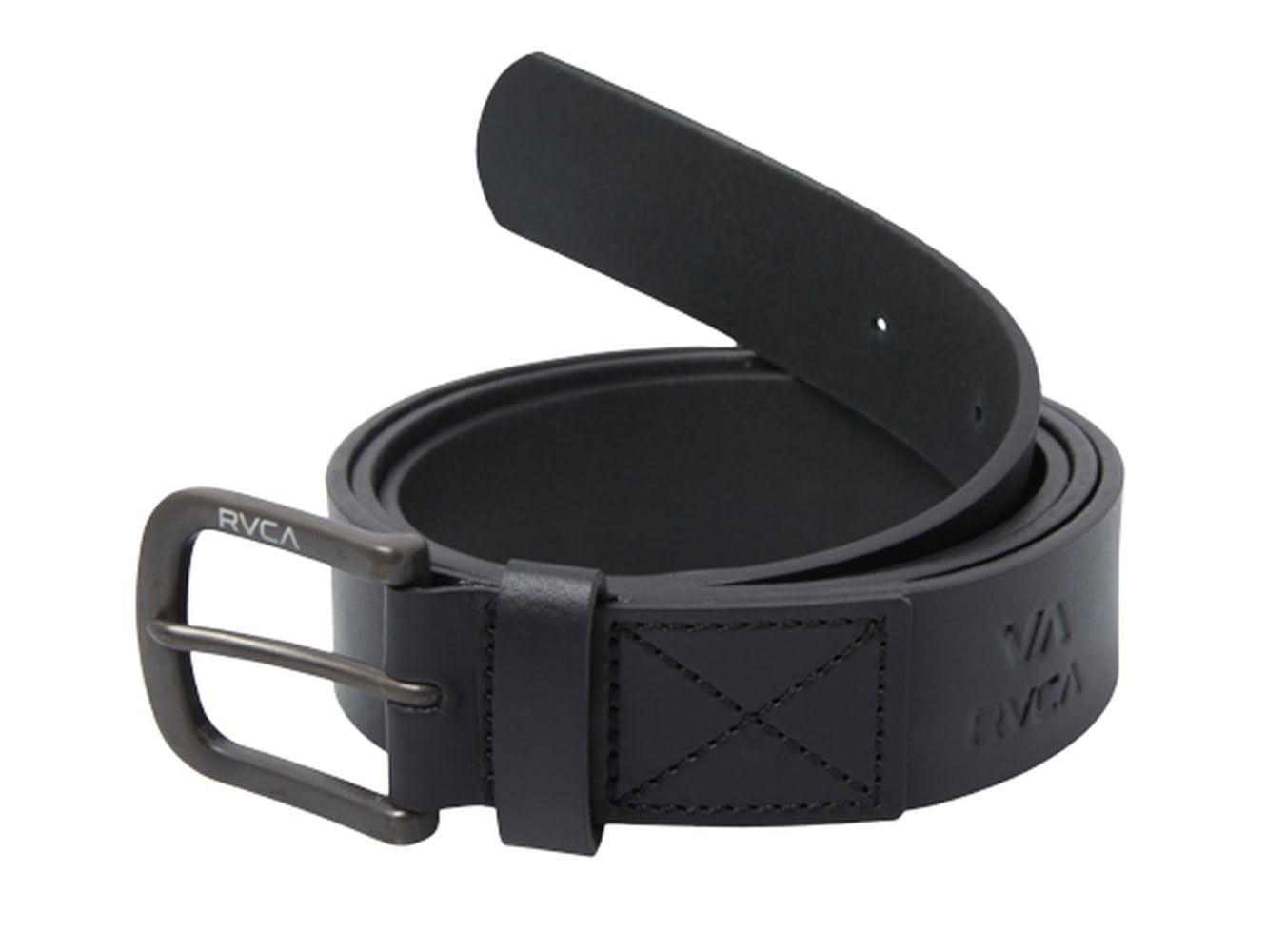 RVCA Men's Standard Leather Belt Black Large/X-Large
