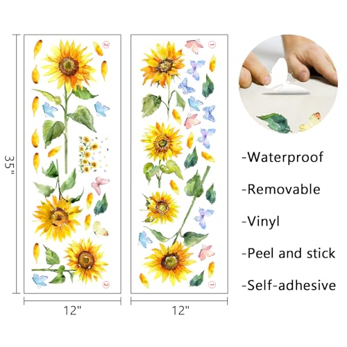 Vinilos Decorativos Sfaler de Pared Mfault Girasol miniatura 2