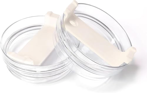 Tapa de vaso de 40 onzas compatible con Stanley, a prueba de derrames, resistente a salpicaduras, apta para Stanley y más tazas de café, paquete de