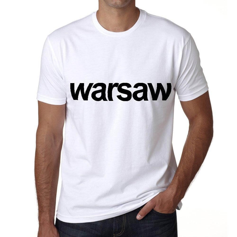 UltrabasicMen's Graphic T-Shirt Warsaw Short Sleeve Tee-Shirt Vintage Birthday Gift Novelty Tshirt
