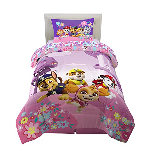 Paw Patrol Girl Kids Bedding Super Soft Comforter and Sheet Set 5 Piece Full Size (Officially Licensed Product) by Franco