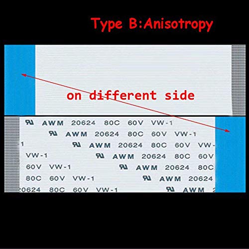 Gimax 100pcs 150mm Length 0.5mm Pitch Type A Isotropy FFC FPC Flexible Flat Cable 4P 5P 6P 7P 8P 9P 10P 11P 12P 13P 14P 15P 16P 17P - (Color: 15P)