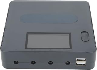 Drone Display LCD Carregador de Bateria, Acessórios Drone Componentes Eletrônicos 100-240V Orifícios de Resfriamento Sistema de Segurança para Drone (Plugue dos EUA)