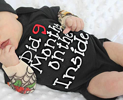 Baby Boy Clothes 6-9 Months, Baby Winter Clothes Letter Print Romper Tattoo Sleeves Bodysuit For Baby Boy #TOP1
