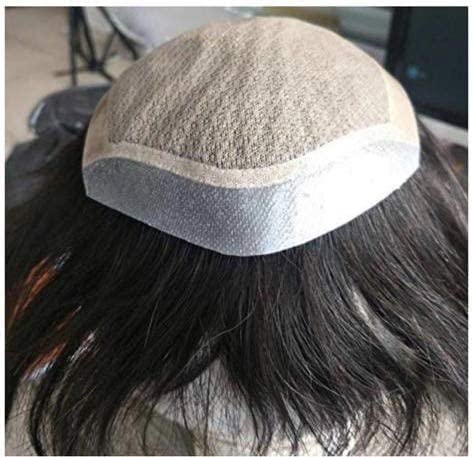 Image of Wynk Mavens Real Hair Patch Australian Toupee Wig For Men 100 Gram