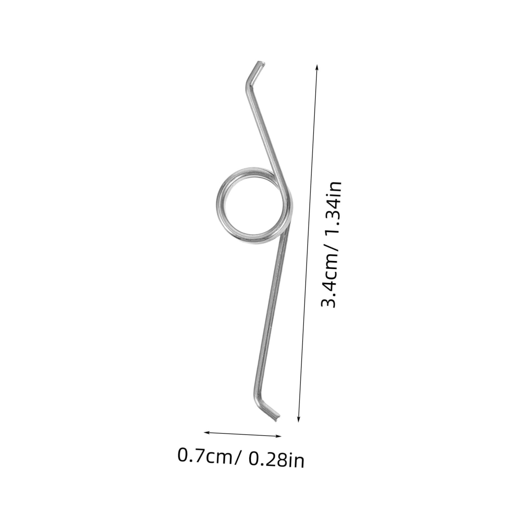 CHILDWEET 4pcs Torsional Springs for Trash Can Lids Replacement Parts for Garbage Bin Maintenance and DIY Projects for Home Use