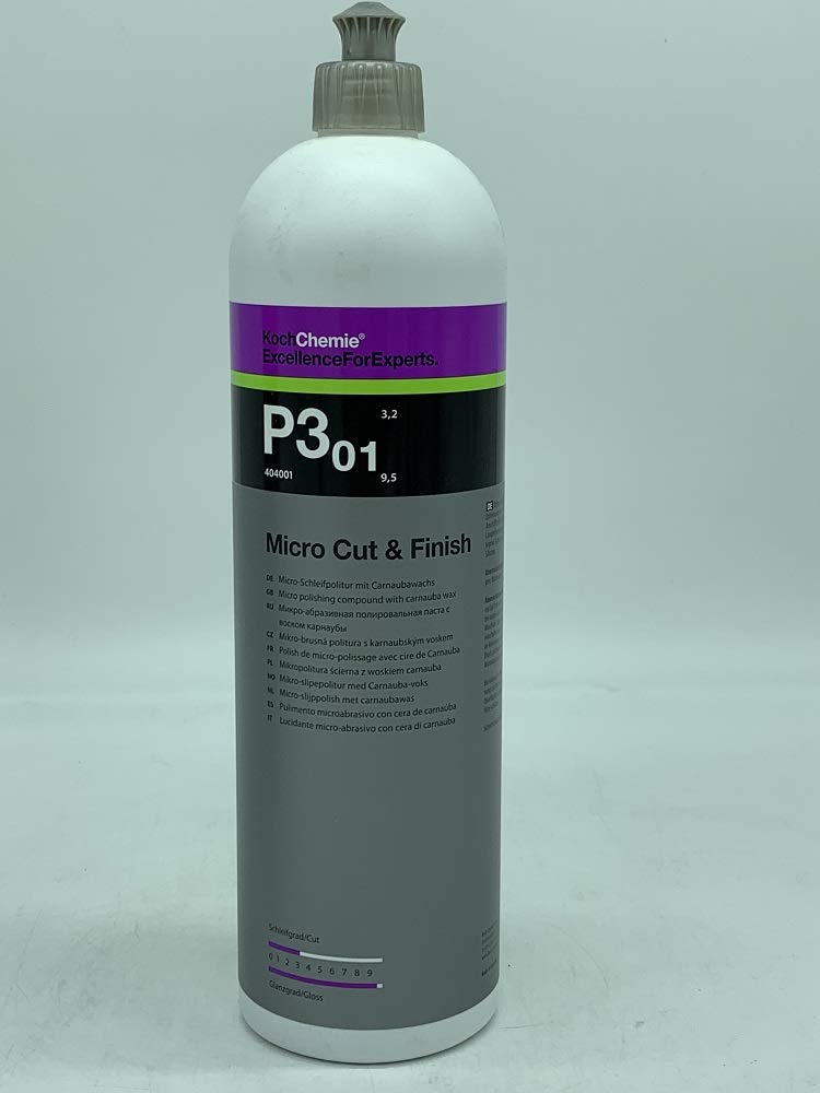Koch Química Juego de abrillantador profesional 3 x 1l Heavy Cut + brillante + Acabado abrillantador