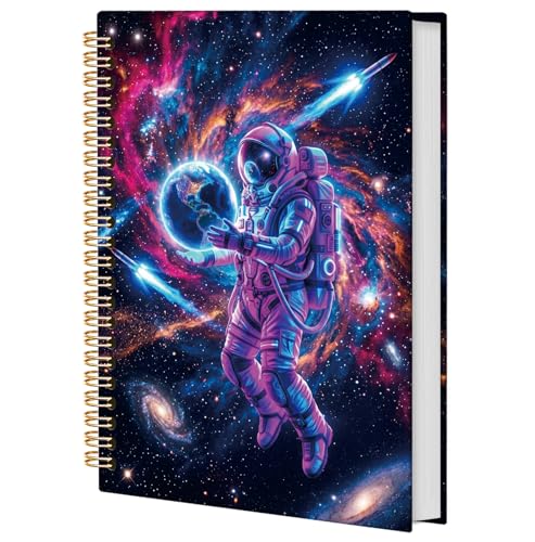 Astronaut Galaxy Spiral Journal