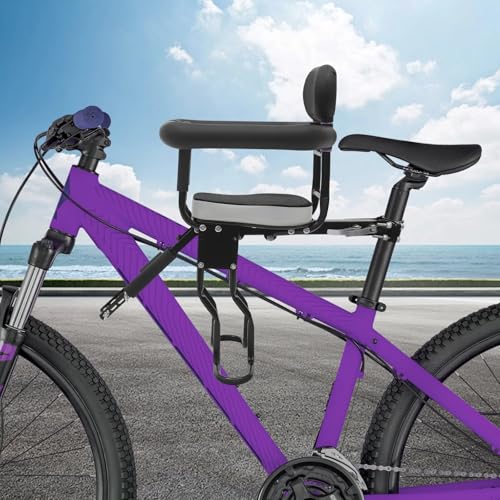 GDSKR Fahrrad Kindersitz Vorne, Verstellbare Kinderfahrradsitz, Kinder Sitz Fahrradsitz Vorne Montiert, Mountain Bike Fahrrad Kindersitz 40kg, für Mountainbikes, Citybikes, Falträder