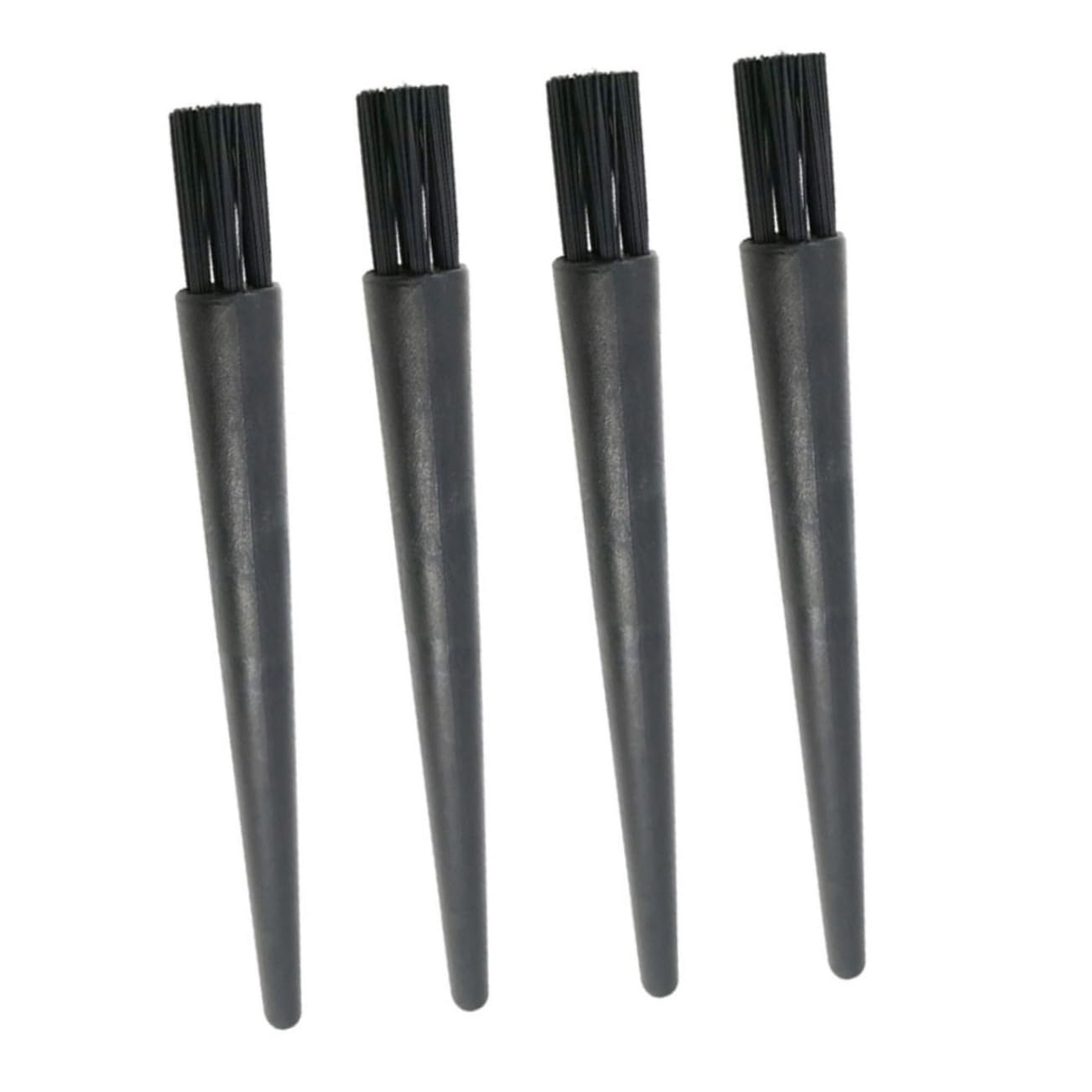 BELLIFFY 4pcs Details Cleaning Brush ESD Cleaning Brush Cleaner Brush Applicator Brush Brushes for Cleaning Computer Cleaning Brush Keyboard Brush Anti Static Brush Safe ESD Brush Black