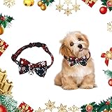 Collar NavideñO Para Gatos: este collar navideño para gatos está hecho de microfibra suave de alta calidad y con hebilla de seguridad, conveniente para sus mascotas