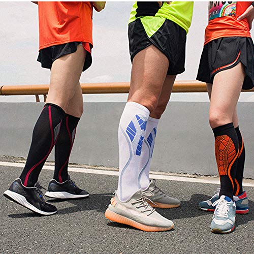 Meias de compressão, Romacci Meias de compressão para homens e mulheres. Meias esportivas profission