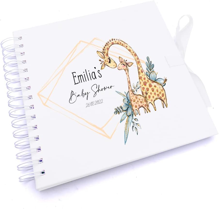 Personalised Baby Shower Guest Book, Scrapbook or Photo Album