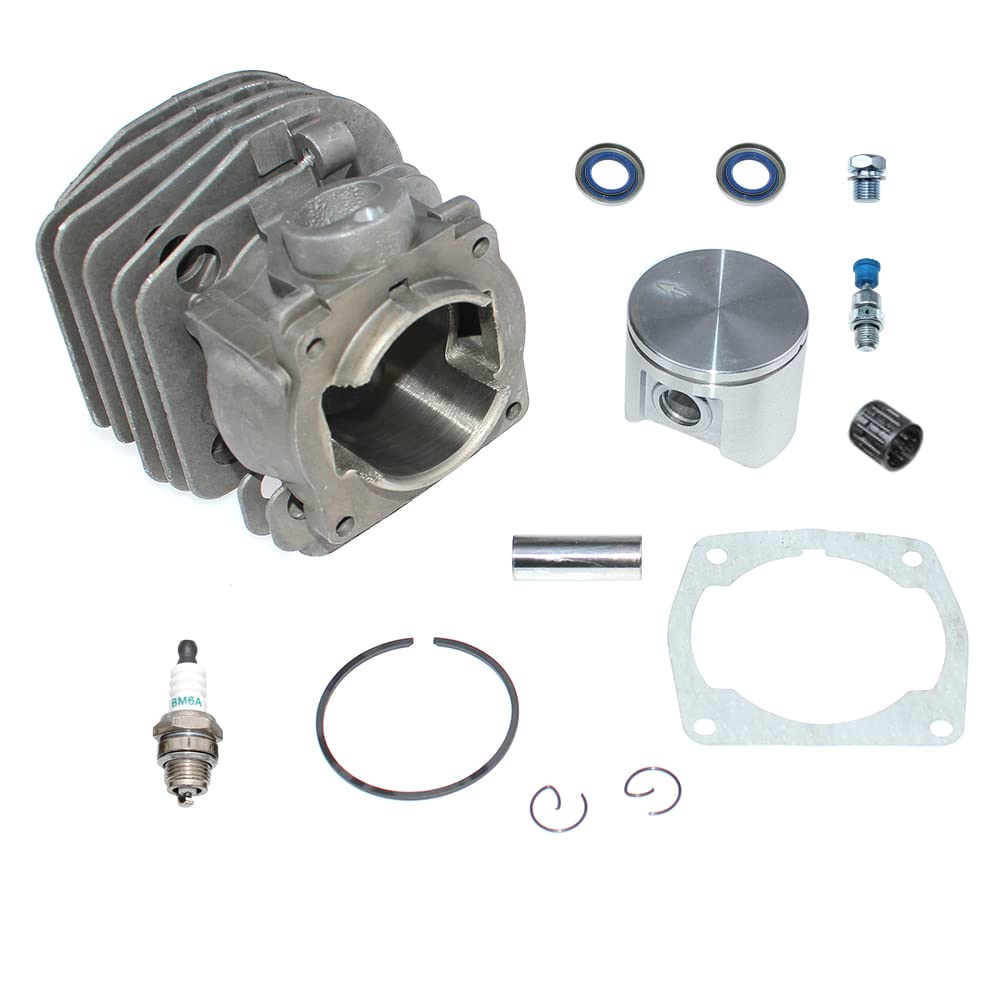 Kits de Piston Cylindre 47mm pour chaîne Jonsered 2156 CS2156 CS2156EPA 2159 CS2156 CS2159EPA CS2159EPA I 537157304 580303302 Pièces détachées pour Le Jardin