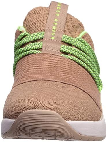 Under Armour Women's Breathe Lace Sneaker, Uptown Brown (200)/Blush Beige, 8 | Image 1