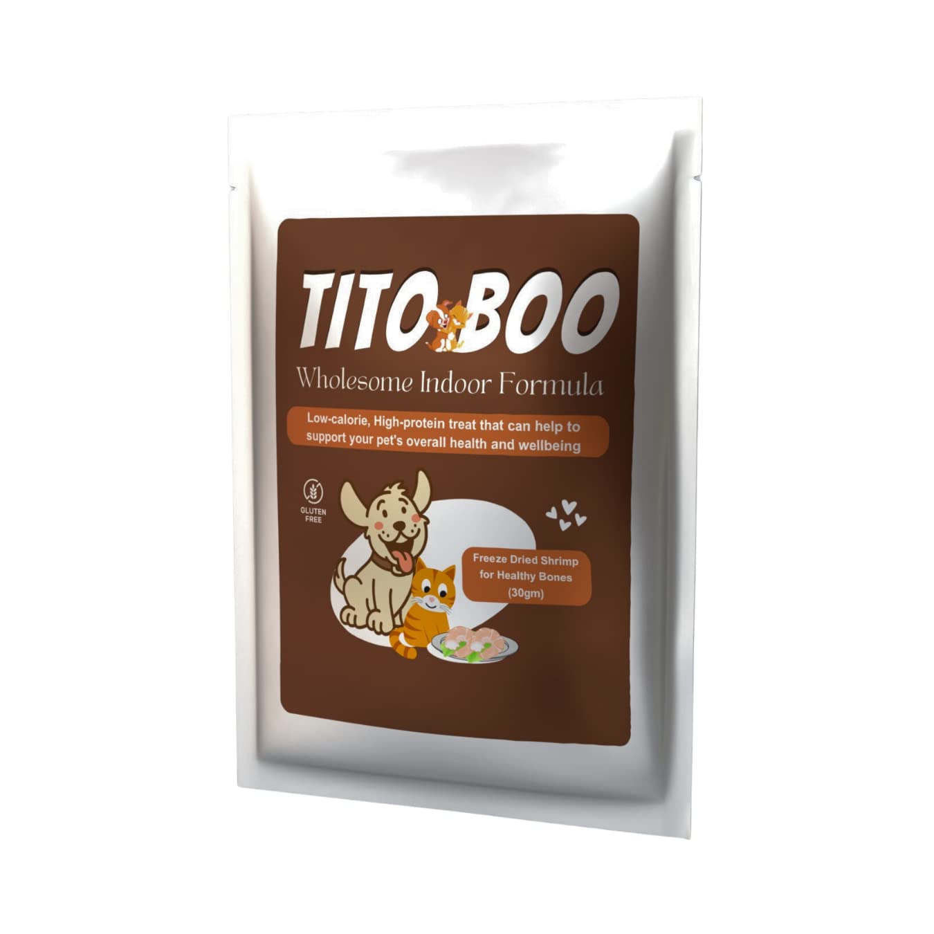 Tito Boo Freeze-Dried Nutritious Shrimps for Pets | Pack of 30g High-Protein Snack for Dogs and Cats | Natural and Healthy Treat for Pet Training and Rewards (01) (B0C5T4YY3Y) Amazon Price History, Amazon Price Tracker