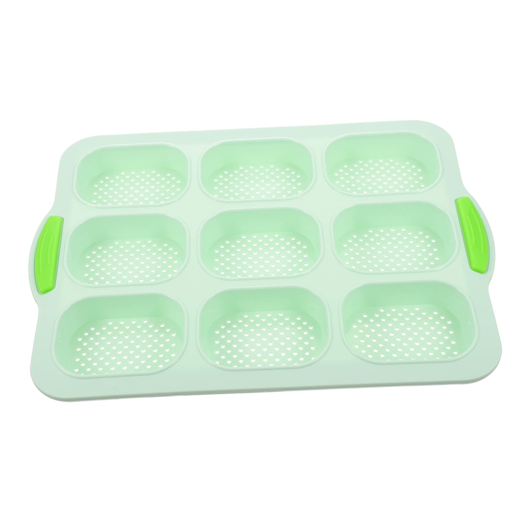 Cabilock Silicone Cake Mold for Baking Non Stick DIY French Bread Pan for Whole Bread and Hot Dogs Flexible Easy Release