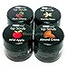 Beauty Treats Lip Scrub with Almond Creme Wild Apple Vanilla Bean Dark Cherry All 4 Full Set
