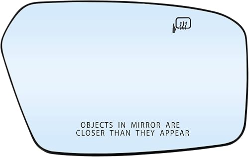 Espejo calefactable para el lado derecho del pasajero para Ford Fusion 2006-2010, Mercury Milan, 2007-2010 Lincoln MKZ Espejos  Espejo convexo