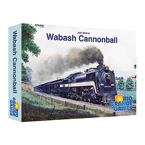 Rio Grande Games : Wabash Cannonball - Jogo De Tabuleiro Trem, Ferrovias Do Leste Dos Eua, 14 Anos Ou Mais, 3 A 6 Jogadores, 30 60 Minutos