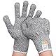 Schnittfeste Handschuhe Leistungsfähiger Level 5 Schutz,Arbeitshandschuhe,Küchen Handschuhe,lebensmittelecht.Für den täglichen Gebrauch Gartenbau/Baustelle/Küche-1 Paar (XL-Weiß)