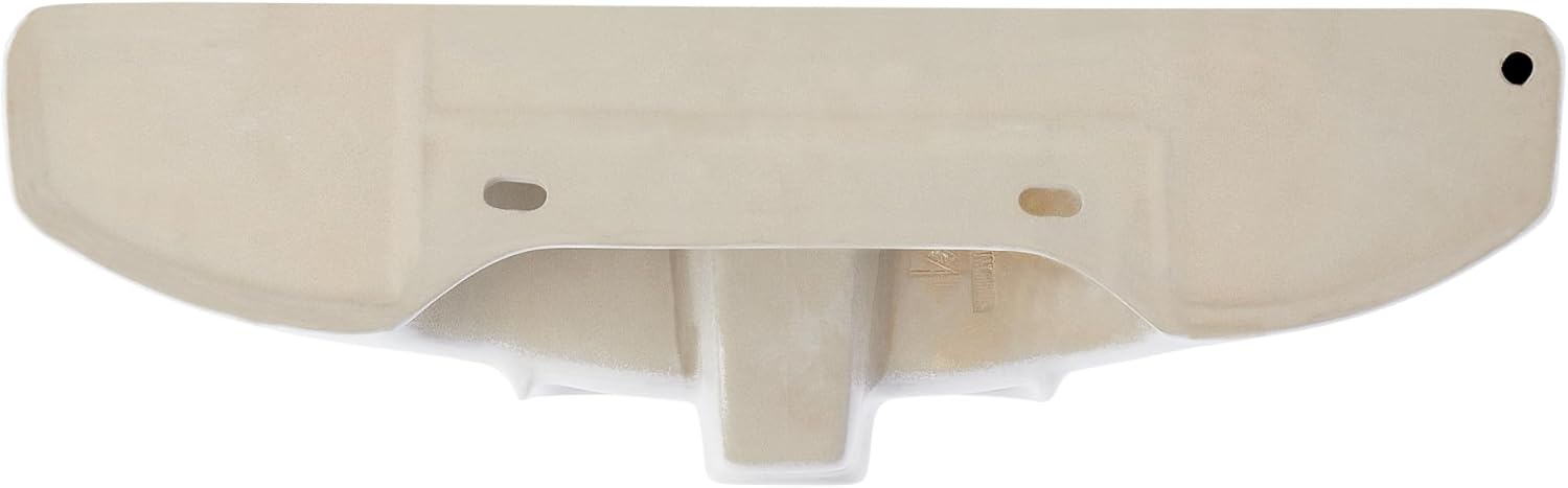 Pennfield 24" White Ceramic Wall-Mounted Bathroom Sink with Overflow