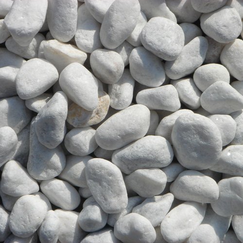 【新品】玉砂利 白 100kg 砂利 庭 砂利石 敷石 玉石 白 外構 防犯 玉砂利 白 100kg 砂利 庭 砂利石 砂利敷き 庭石 敷石 砂利