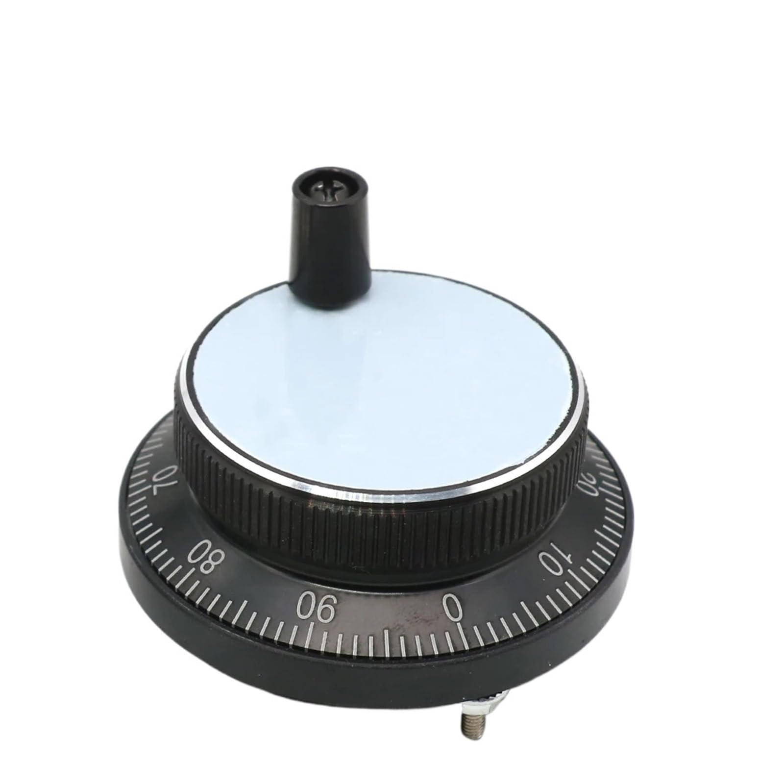 WUDCW Pulser Handwheel 5V 6pin Pulse 100 Manual Pulse Generator Hand Wheel Machine 60mm Rotary Encoder(5V-6pin-100pulse,60mm)