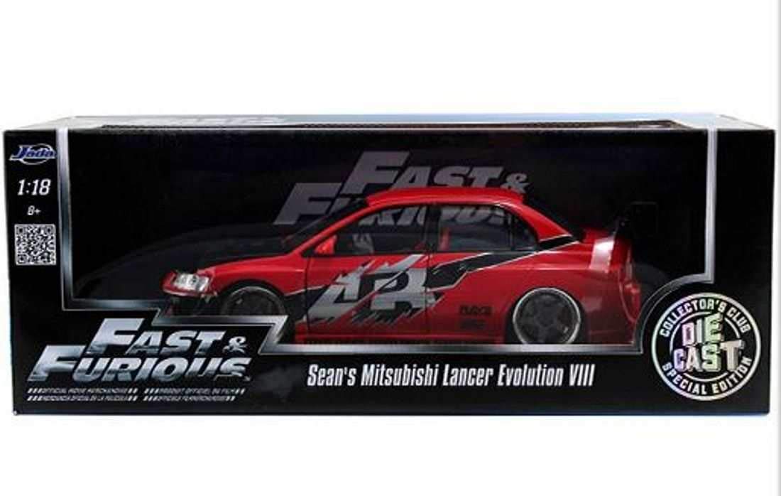Jada Fast & Furious 7 Brian's Sean's Mitsubishi Lancer Evolution
