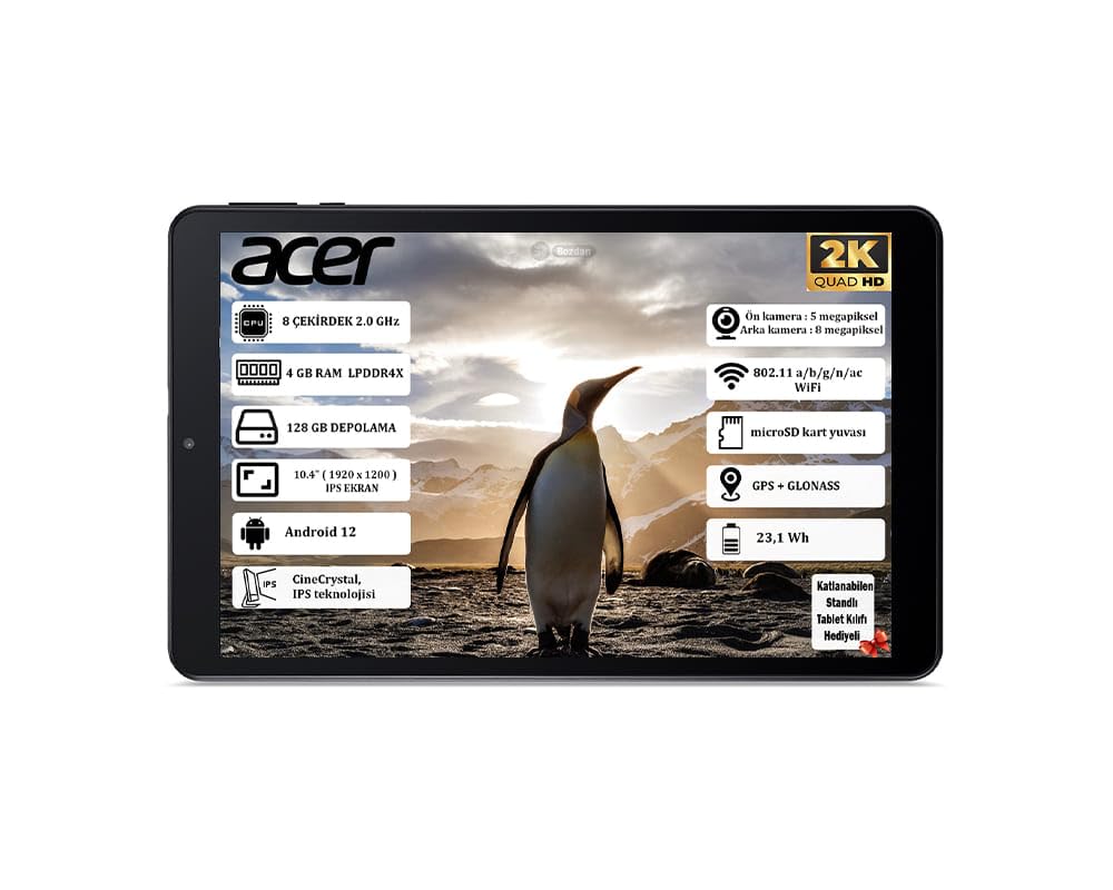 Acer Iconia Tab P10 4GB Ram 128GB 10.4