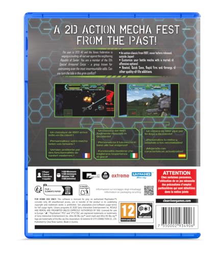 Assault Suit Leynos 2 Saturn Tribute PS5 shootem up robot retro gaming