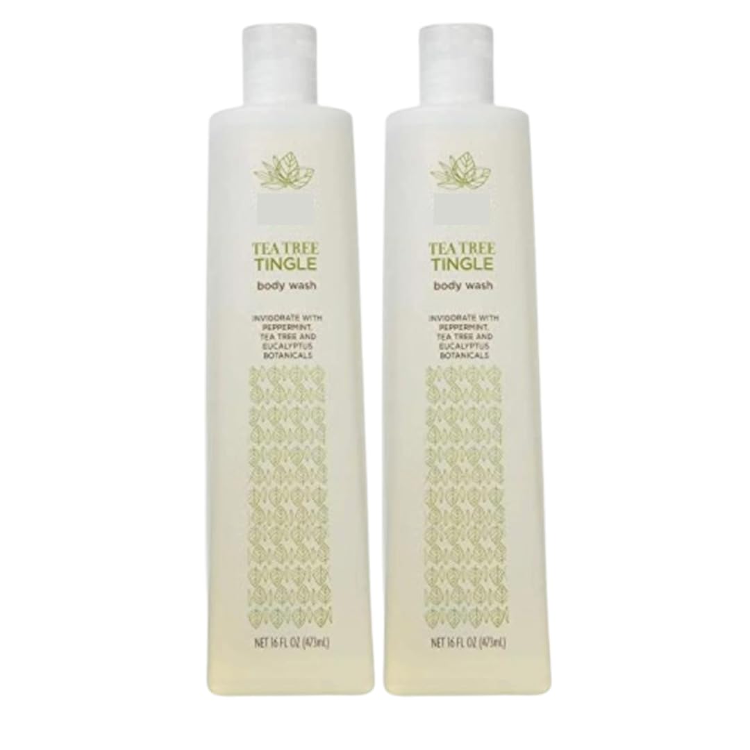 TeaTree Tingle Body Wash, 16 oz (Body Wash (2 count))