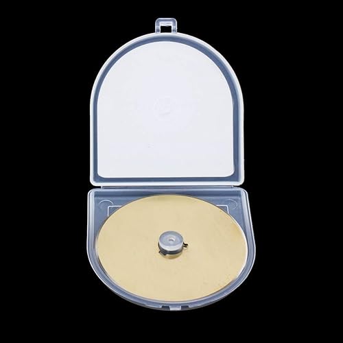 Miniatura 5 de AUTOTOOLHOME Cuchillas giratorias de titanio de 2.362in, paquete de 10 unidades de repuesto para acolchados, álbumes de recortes, costura,